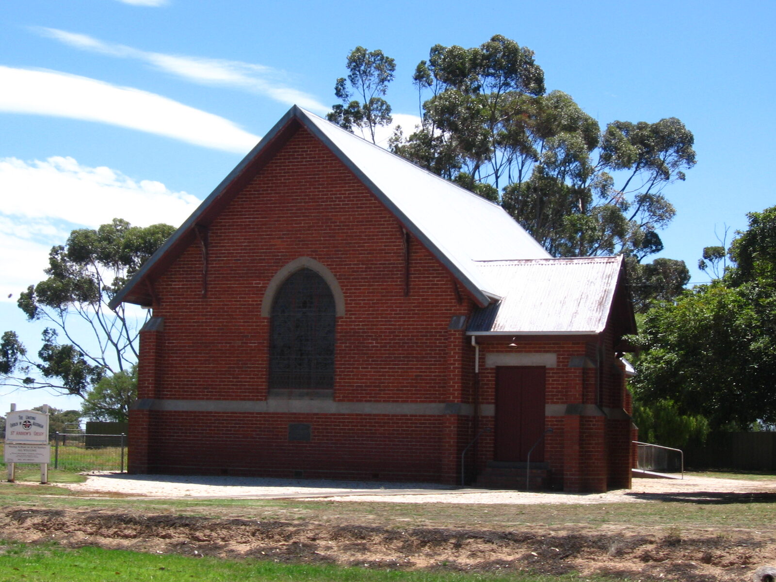 Cressy Uniting Church.