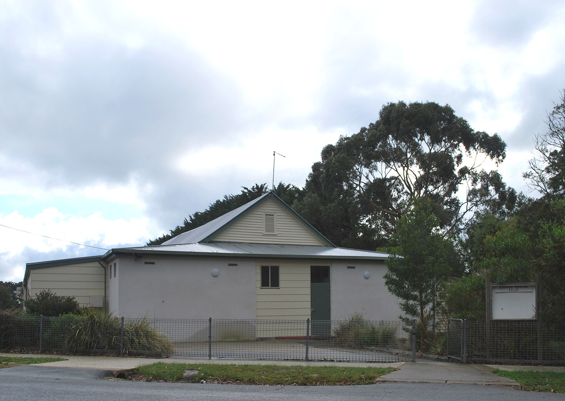 The public hall at Deans Marsh.