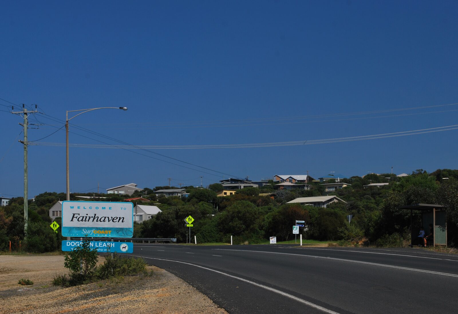 Entering Fairhaven on the Great Ocean Road.