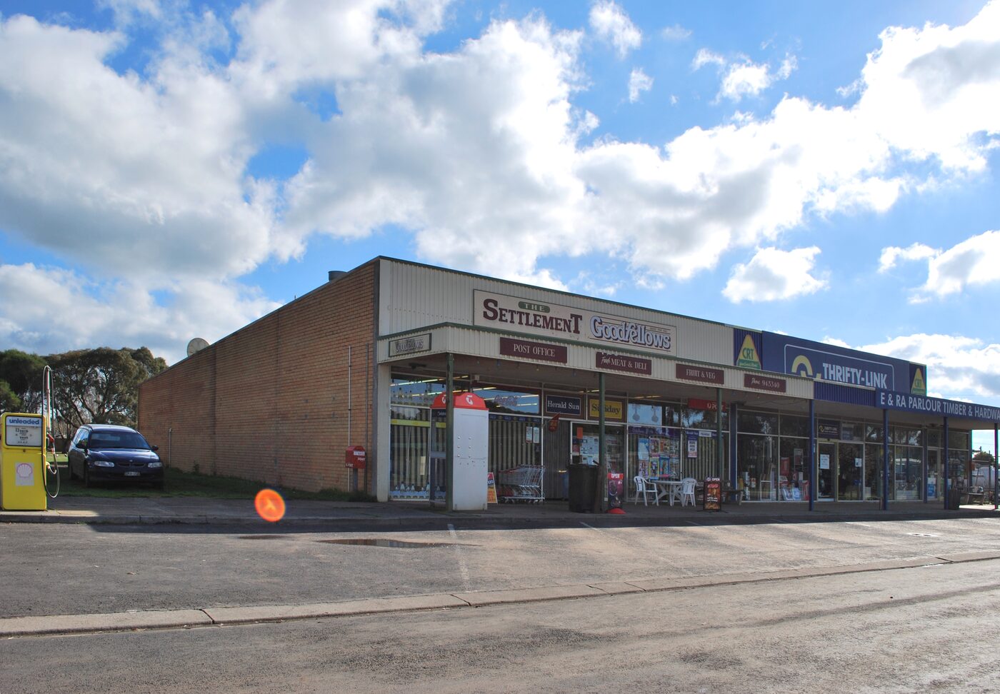 The Settlement — Simpson's general store, post office and supermarket